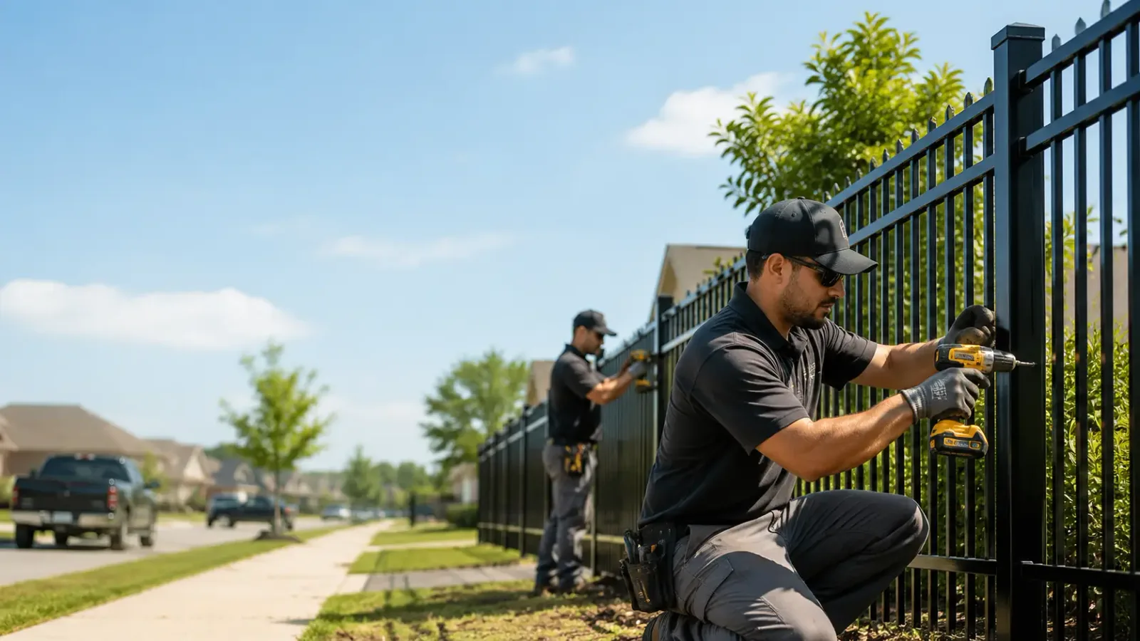 Metal Fence Installation in Decatur, IN